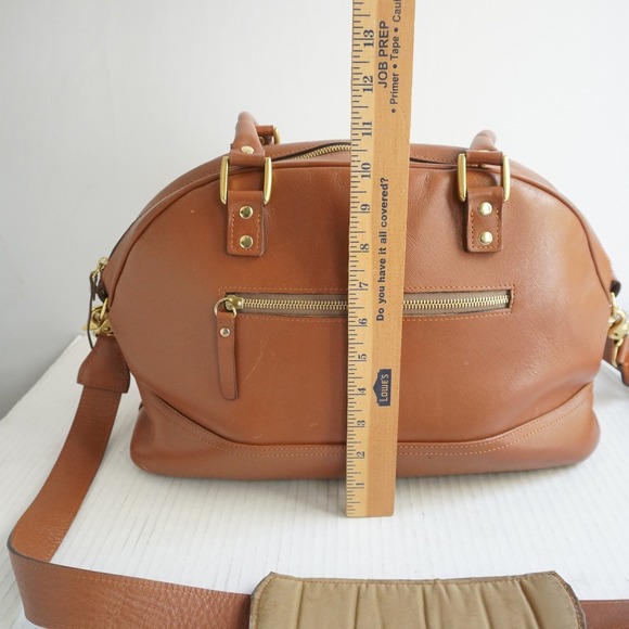 ONA The Chelsea Fashion Camera Shoulder Bag Brown Leather Dome Padded crossbody‎